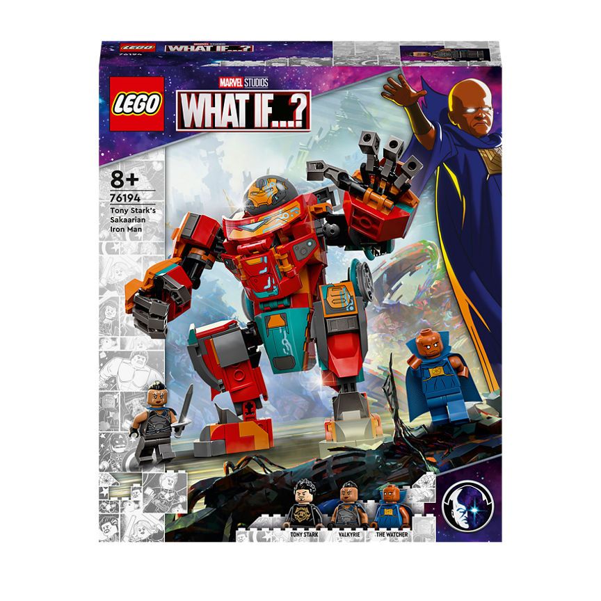 LEGO SUPER HERO Sakaarian Iron Man 76194 Kid's Zone ASDA   