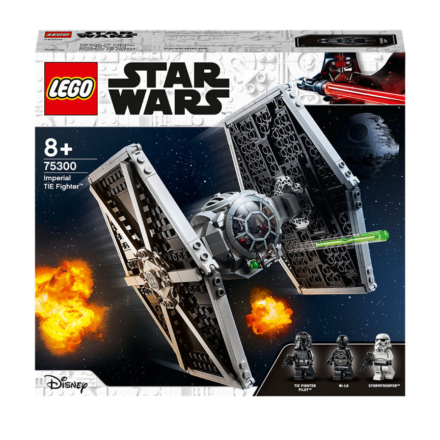 LEGO STAR WARS Imperial TIE Fighter 75300 Kid's Zone ASDA   