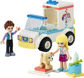 LEGO Friends Pet Clinic Ambulance Vet Toy 41694 Kid's Zone ASDA   