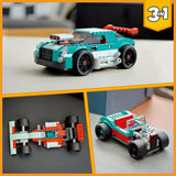 LEGO Creator 3in1 Street Racer Model Car Set 31127 Kid's Zone ASDA   