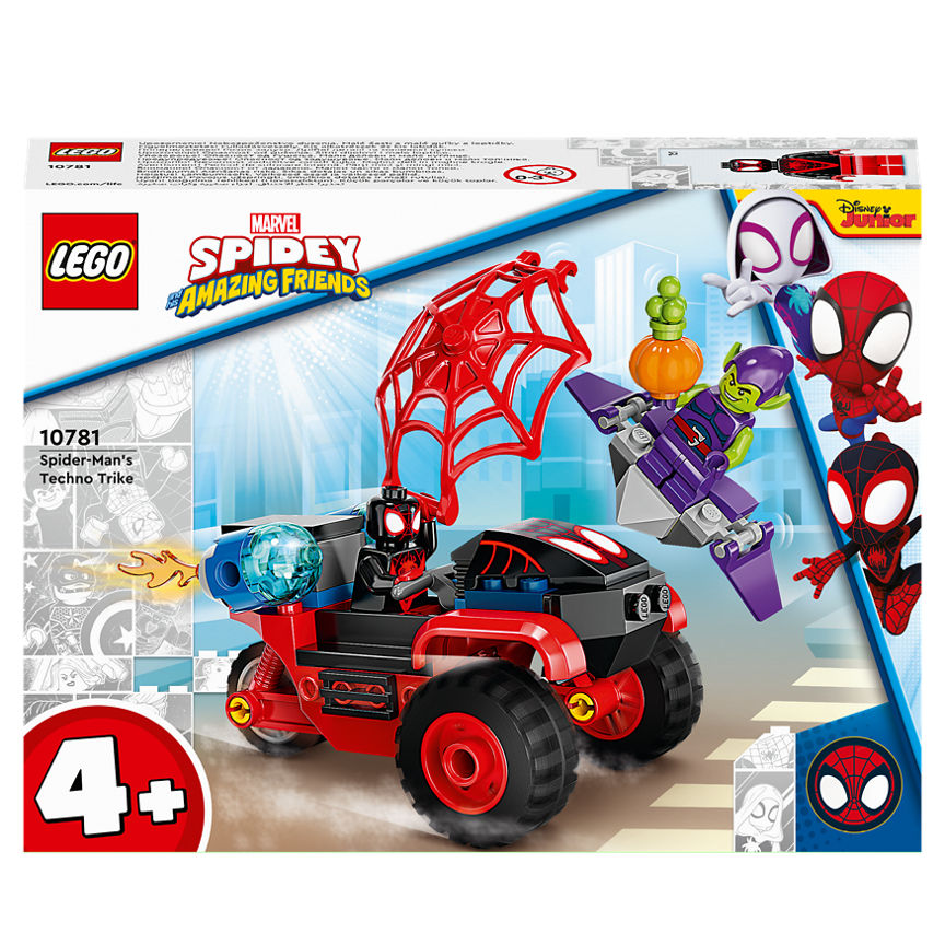 LEGO MARVEL 4+ Miles Morales Trike 10781