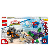 LEGO MARVEL 4+ Hulk vs. Rhino 10782 Kid's Zone ASDA   