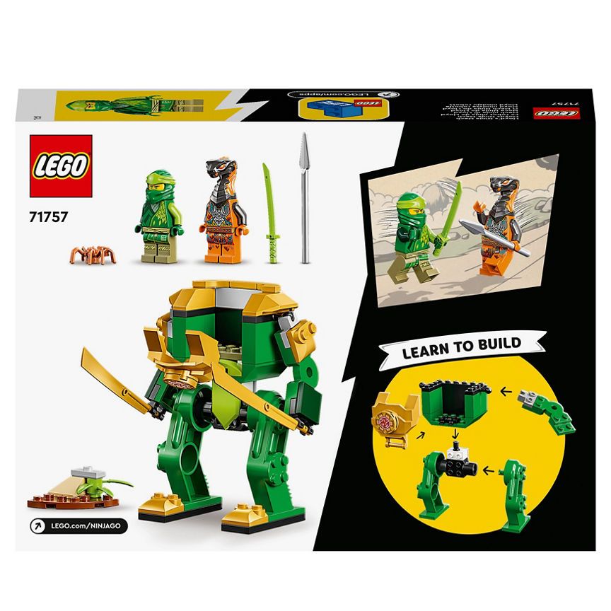 LEGO NINJAGO 4+ Mech 71757 Kid's Zone ASDA   