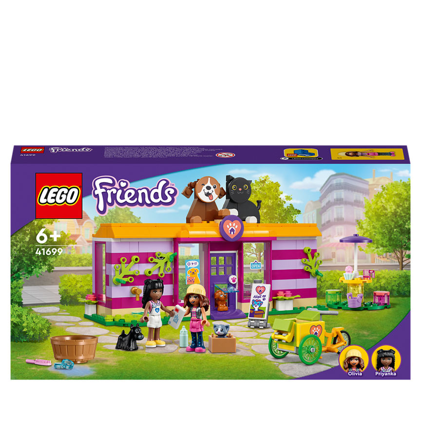 LEGO Friends Pet Adoption Café Animal Set 41699