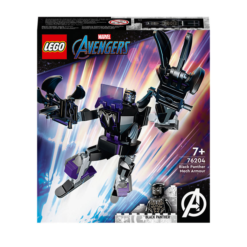 LEGO SUPER HERO Black Panther Mech Armor 76204