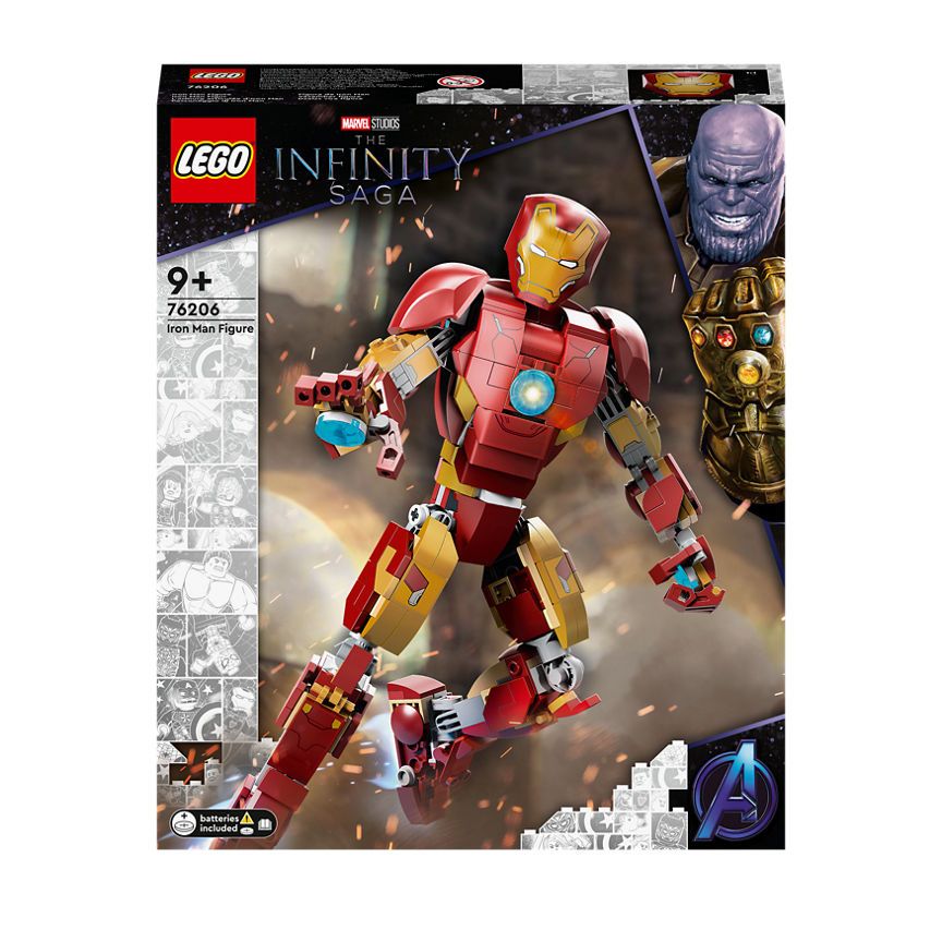 LEGO SUPER HERO Iron Man Figure 76206