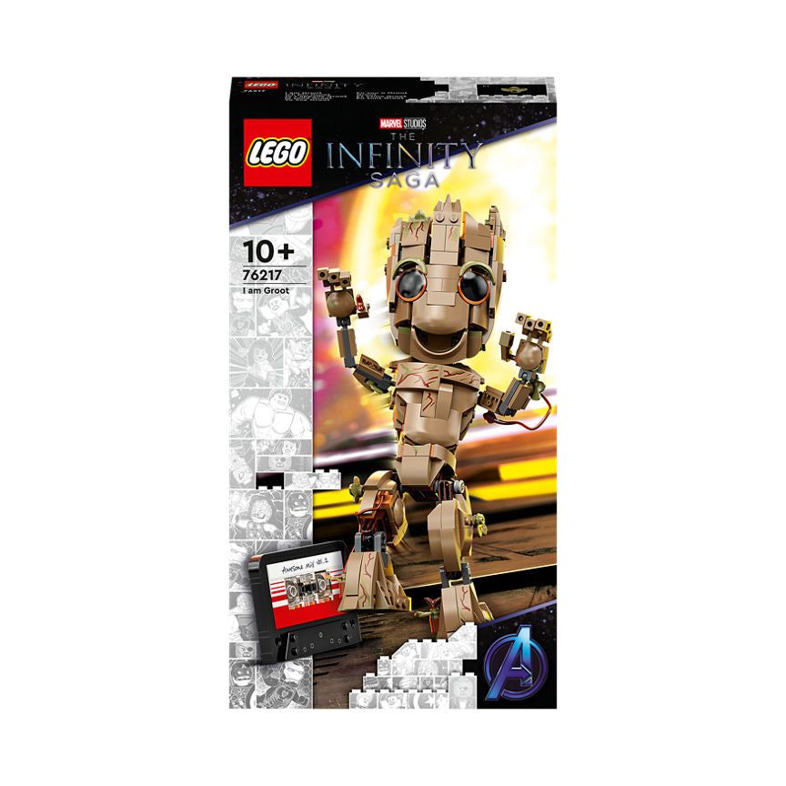 LEGO Marvel I am Groot Buildable Toy Set 76217 Kid's Zone ASDA   