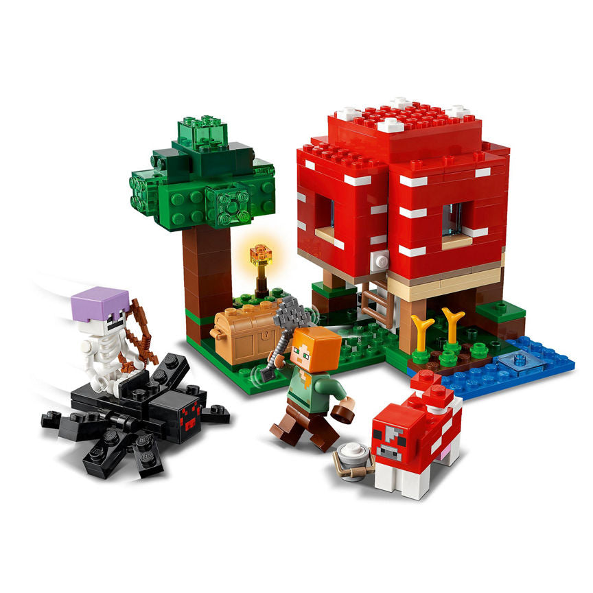 LEGO MINECRAFT Mushroom 21179 Kid's Zone ASDA   