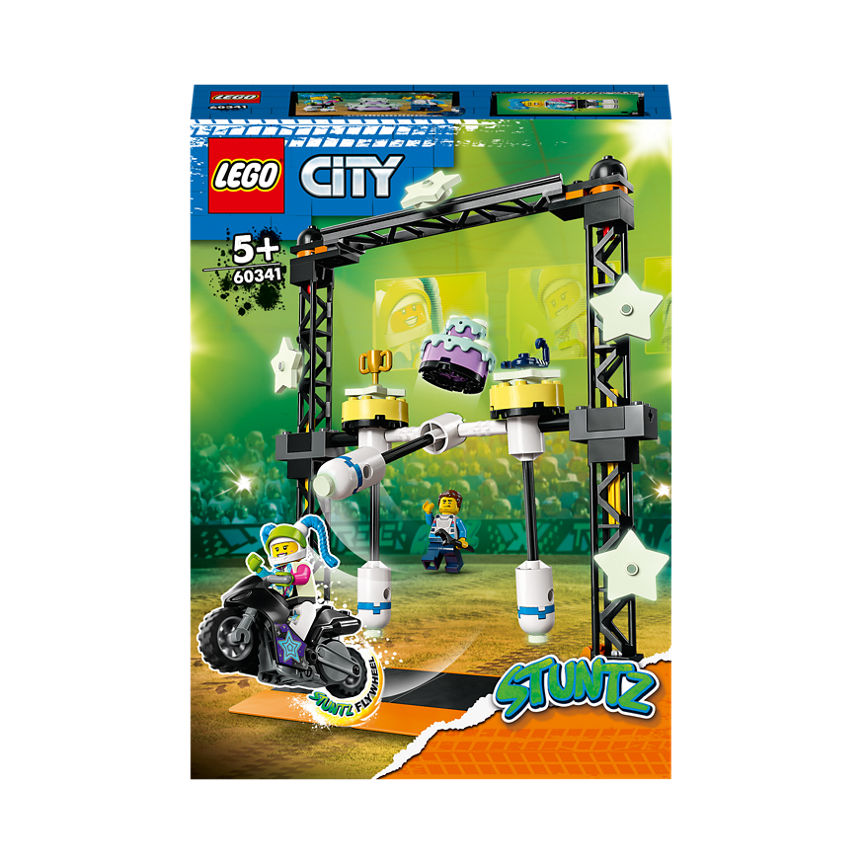 LEGO City Stuntz The Knockdown Challenge Set 60341 Kid's Zone ASDA   