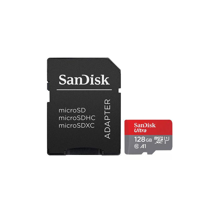 SanDisk Ultra Micro SD Card With Adapter 128GB