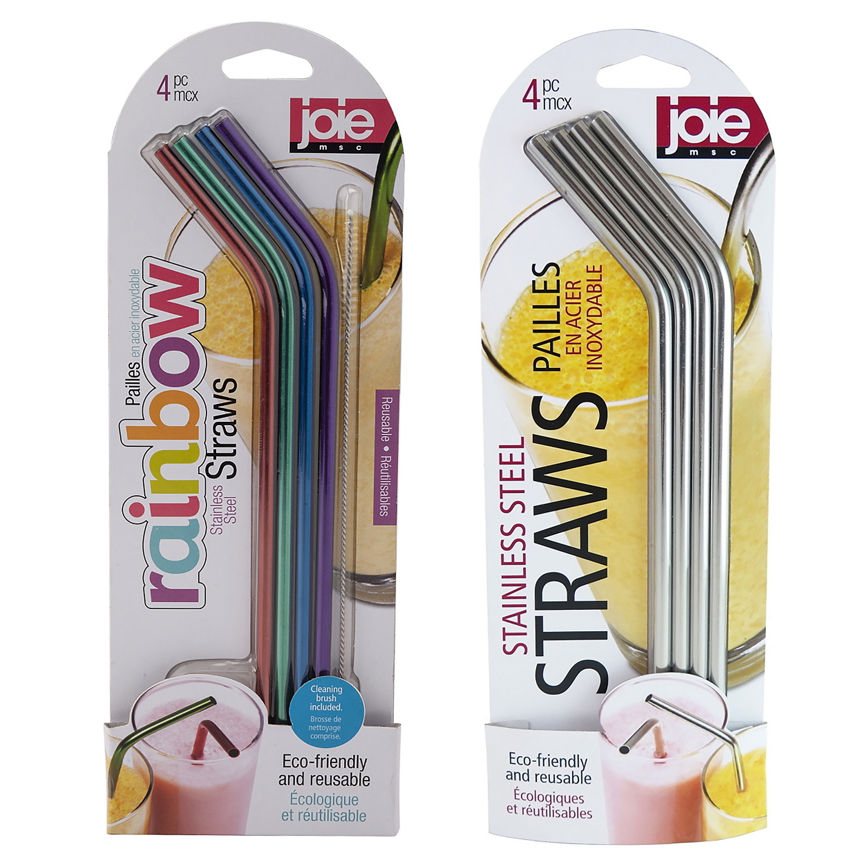 Joie Reusable Straws (Colour May Vary) General Household ASDA   