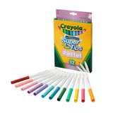 Crayola Pastel Supertips 12 pack Office Supplies ASDA   