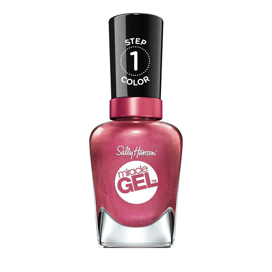 Sally Hansen Miracle Gel Nail Polish Saturn It Up! Pink GOODS ASDA   