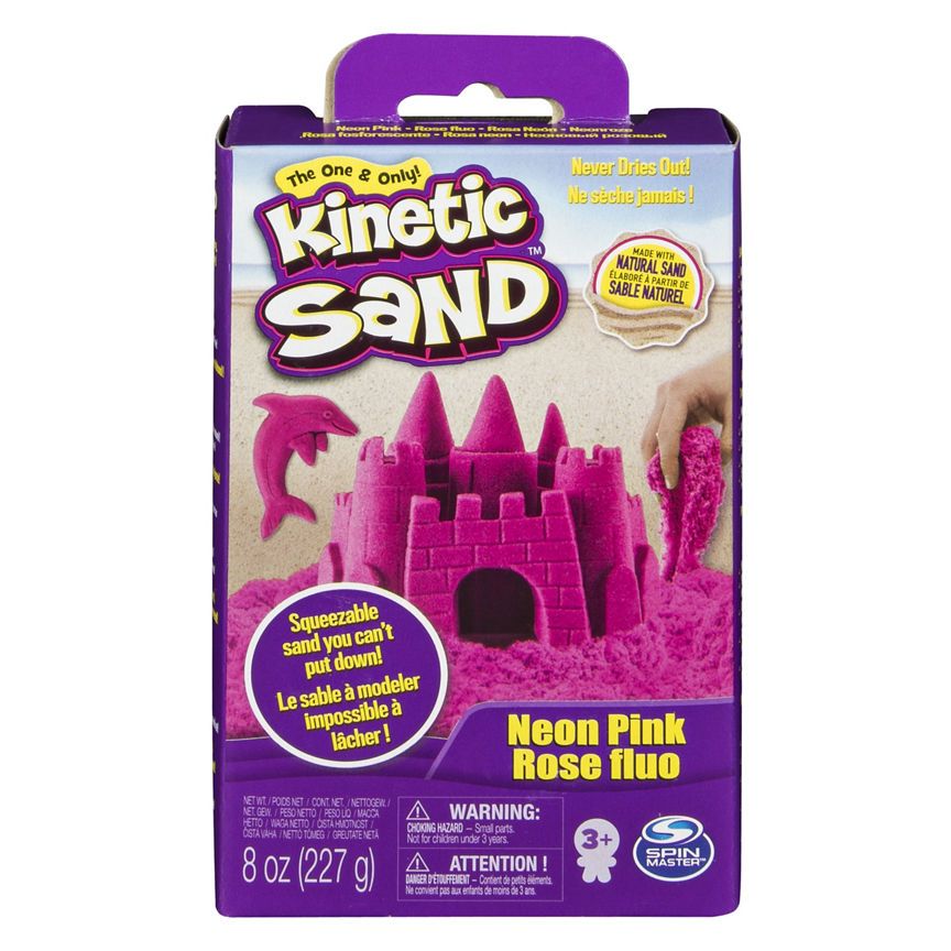 Kinetic Sand Box - Colour may vary (3+ Years)