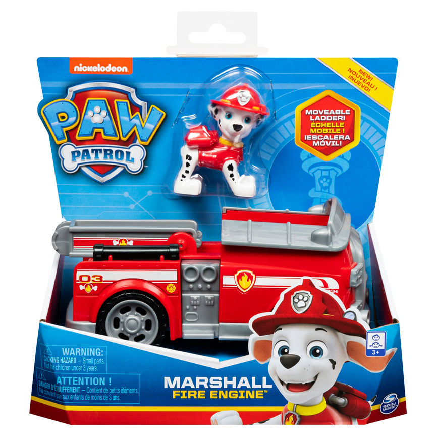Paw Patrol Vehicle with Collectible Figure (Styles Vary) (3+ Years) - McGrocer