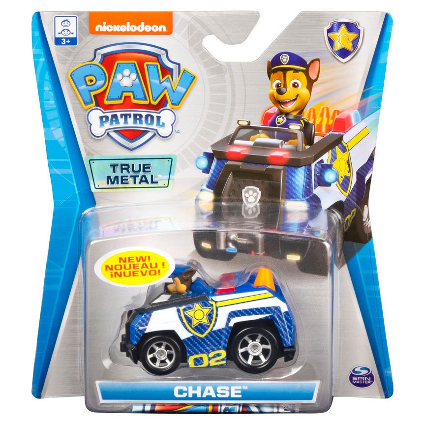 Paw Patrol True Metal Collectible Die-Cast Vehicle Asst (3+ Years) (Styles Vary)