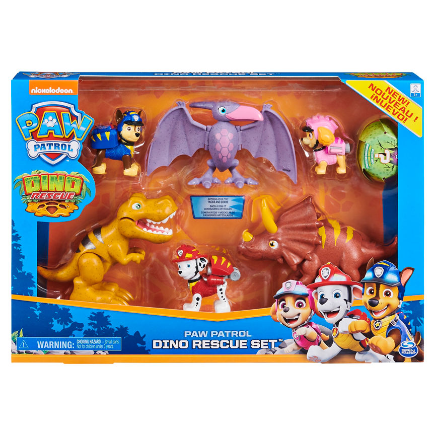 Paw Patrol Dino Rescue Figure Set (3+ Years)