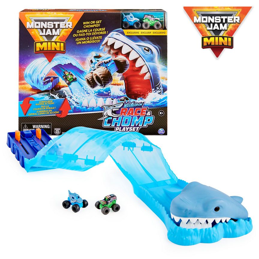 Monster Jam Mini Race Set