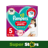 Pampers Active Fit Nappy Pants Size 5 Essential Pack Nappies & Wipes ASDA   