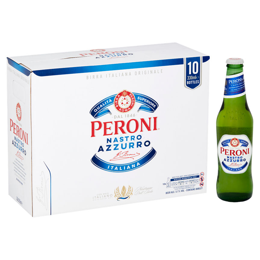 Peroni Nastro Azzurro 10 Pack