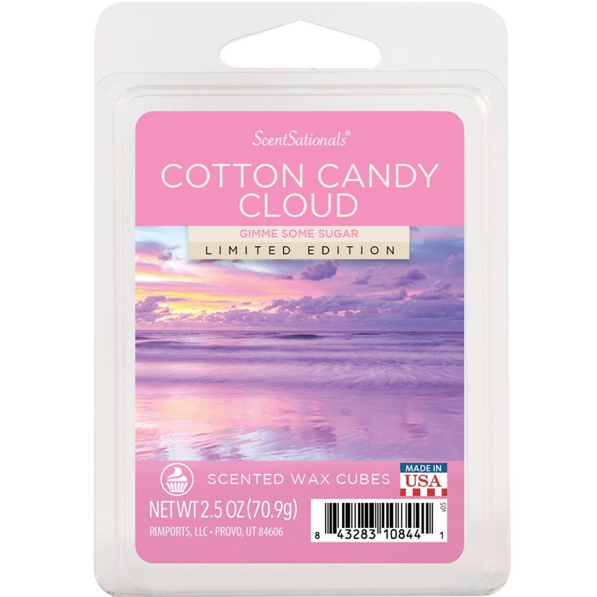 ScentSationals Cotton Candy Cloud Wax Cubes