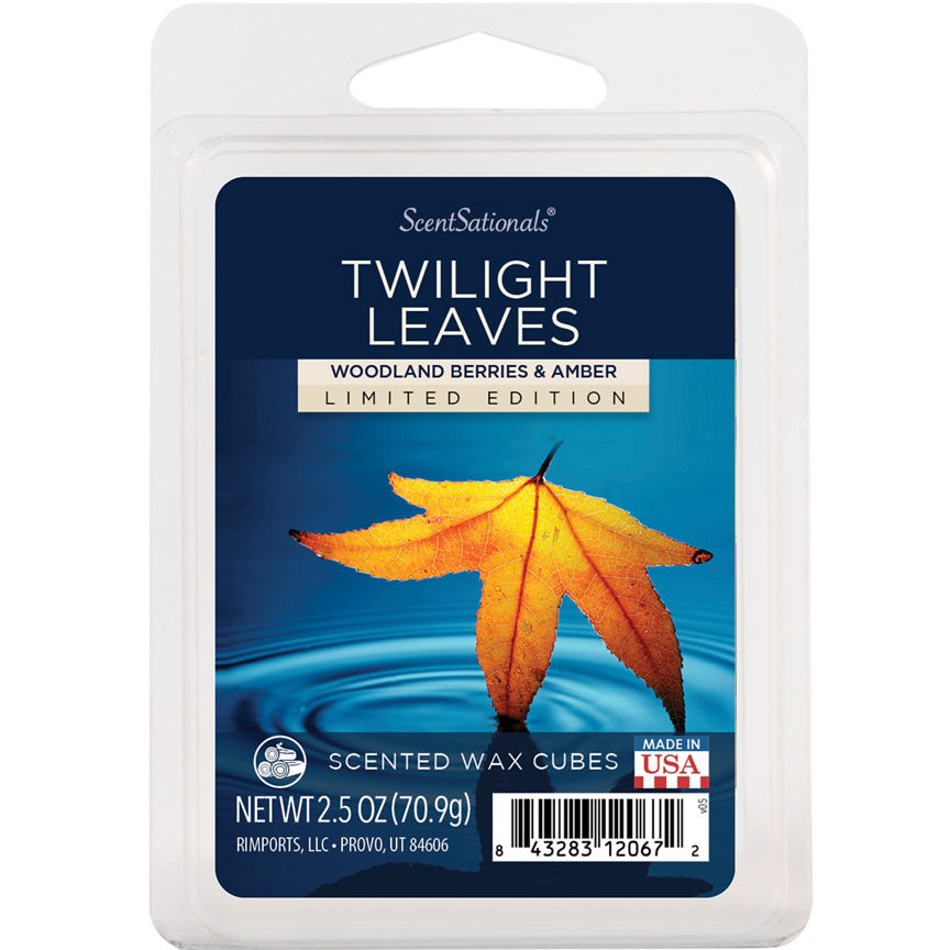 ScentSationals Twilight Leaves Wax Cubes