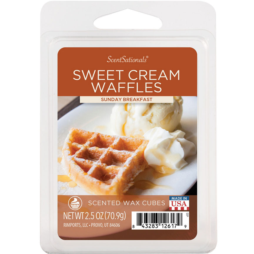 ScentSationals Sweet Cream Waffles Wax Cubes