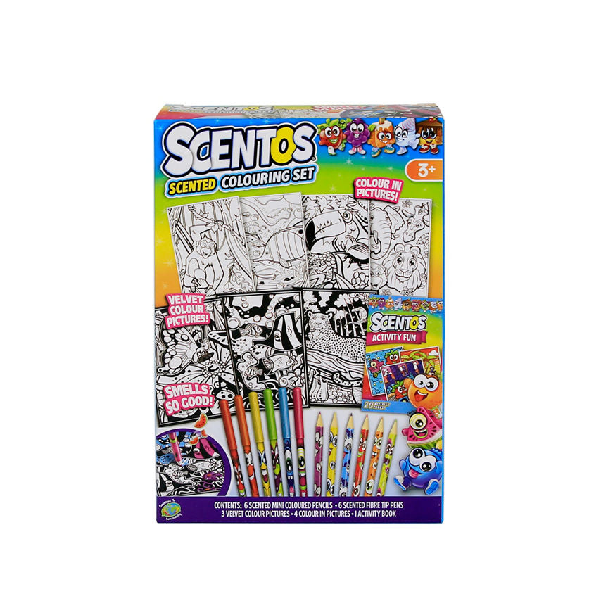 Scentos Colouring Set