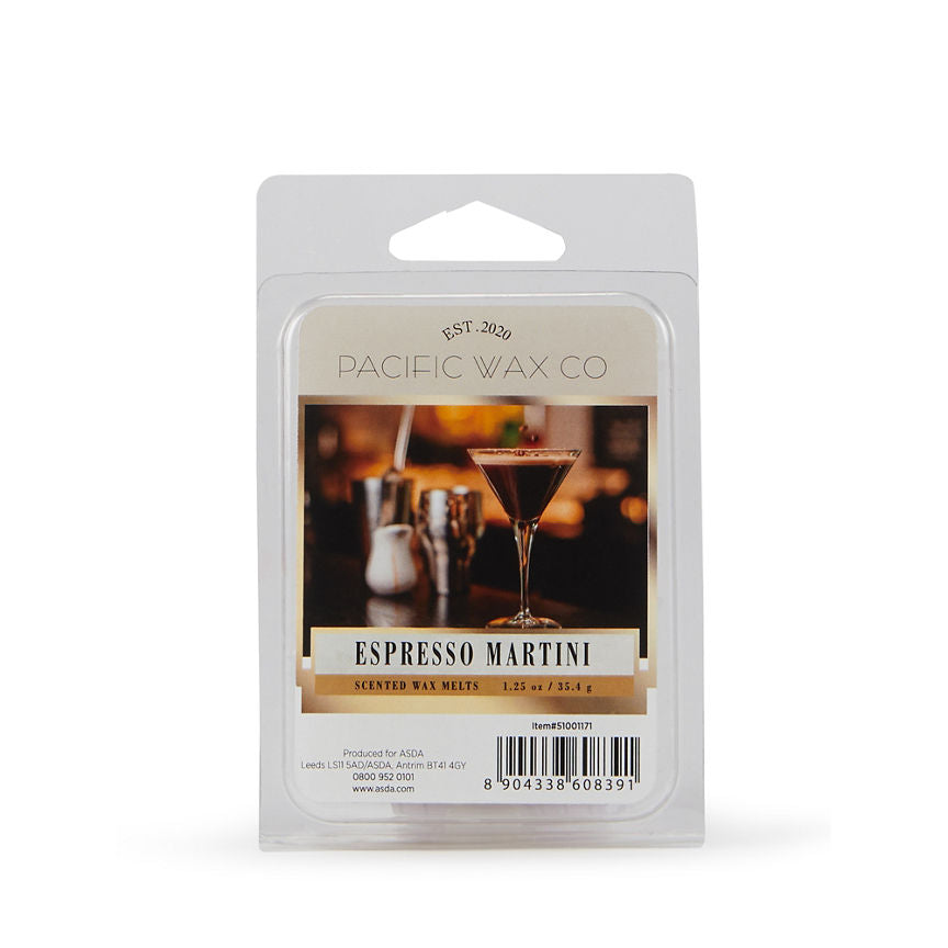 Pacific Wax Co Espresso Martini Wax Melt General Household ASDA   