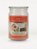 Pacific Wax Co Gingerbread House Scented Jar Candle - McGrocer