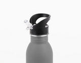 Grey Snap n Seal Stainless Steel Bottle 500ml General Household ASDA   