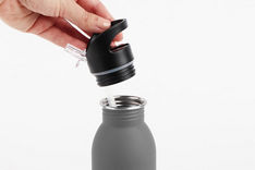 Grey Snap n Seal Stainless Steel Bottle 500ml General Household ASDA   