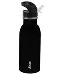 Black Snap n Seal Stainless Steel Bottle 500ml