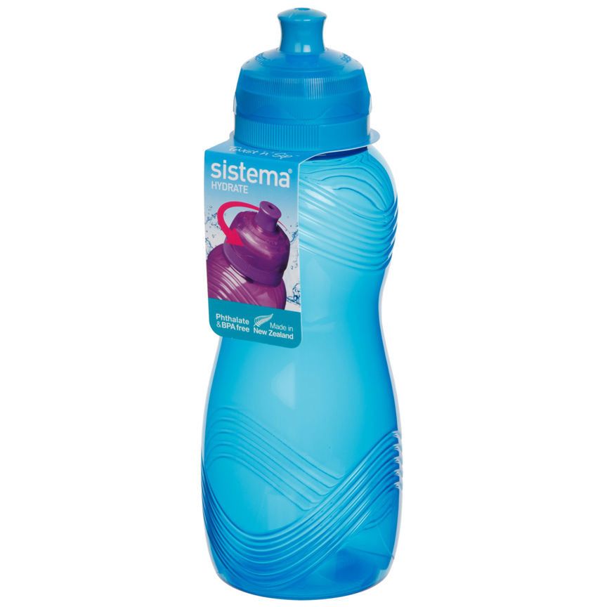 Sistema Hydrate 600ml Wave Bottle (Colours Vary) General Household ASDA   