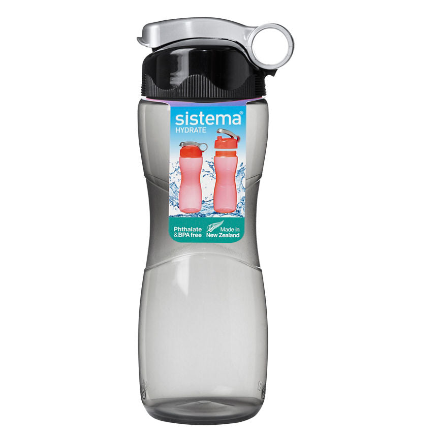 Sistema Hydrate 645ml Hourglass Bottle (Colours Vary)