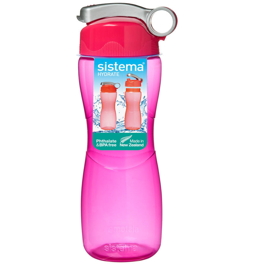 Sistema Hydrate 645ml Hourglass Bottle (Colours Vary) General Household ASDA   