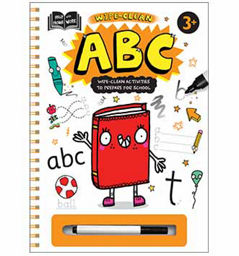 ASDA Wipe Clean ABC Activity Book Office Supplies ASDA   