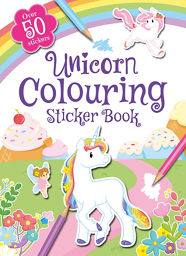 ASDA Unicorn Colouring & Sticker Book Office Supplies ASDA   