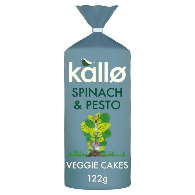 Kallo Spinach & Pesto Veggie Cake 122g