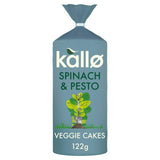 Kallo Spinach & Pesto Veggie Cake 122g Rice & corn cakes Sainsburys   