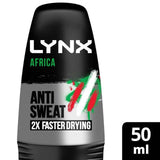 Lynx Anti-Perspirant Roll On Deodorant, Africa 50ml deodorants & body sprays Sainsburys   