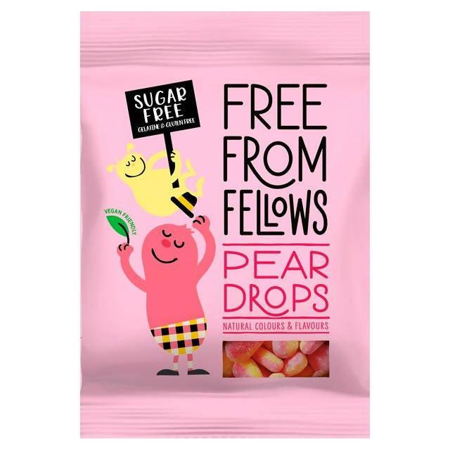 Fellows Free From Vegan Sugar Free Pear Drops 70g gluten free Sainsburys   