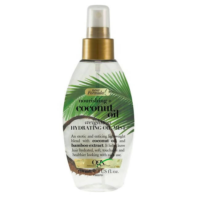 Ogx Nourishing+ Coconut Oil Weightless Hydrating Oil Mist 118ml