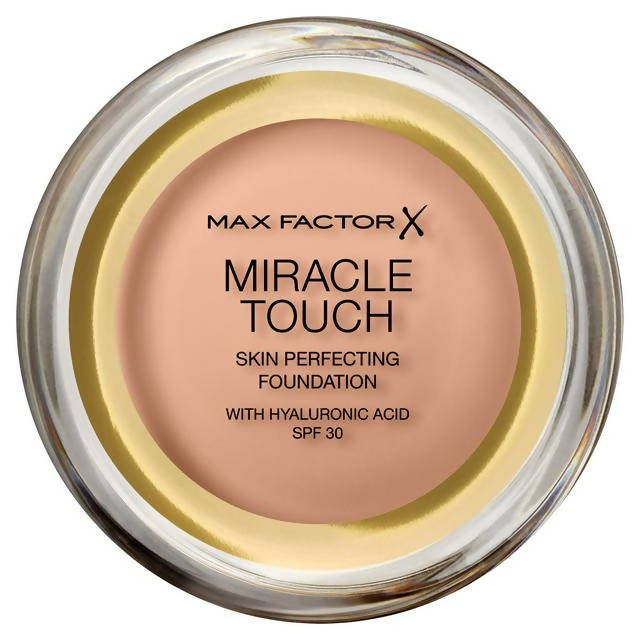 Max Factor Miracle Touch Foundation Warm Almond 11.5g All Sainsburys   