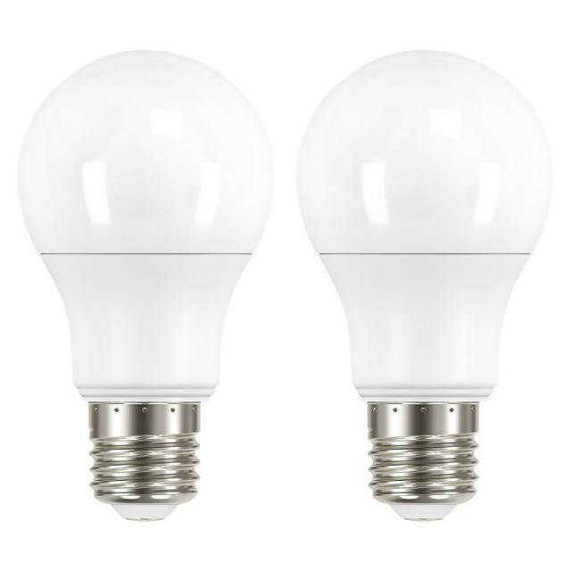 HOME LED Standard 60w ES Light Bulb 2Pk