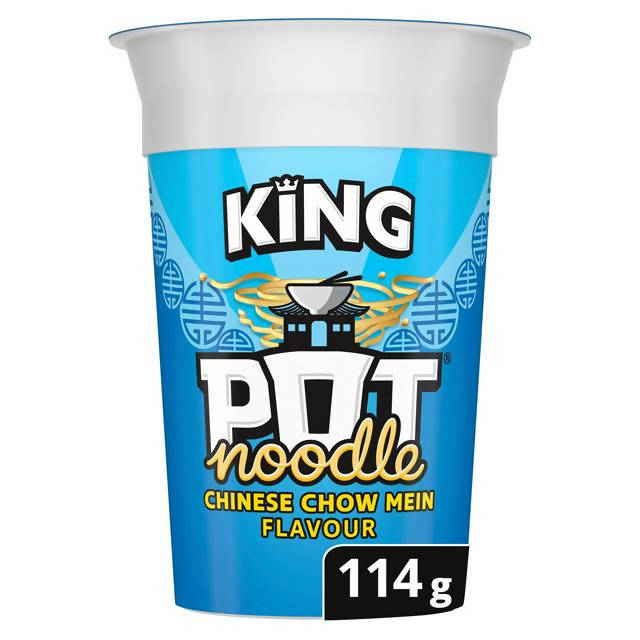 Pot Noodle Chinese Chow Mein King Pot Noodle 114g