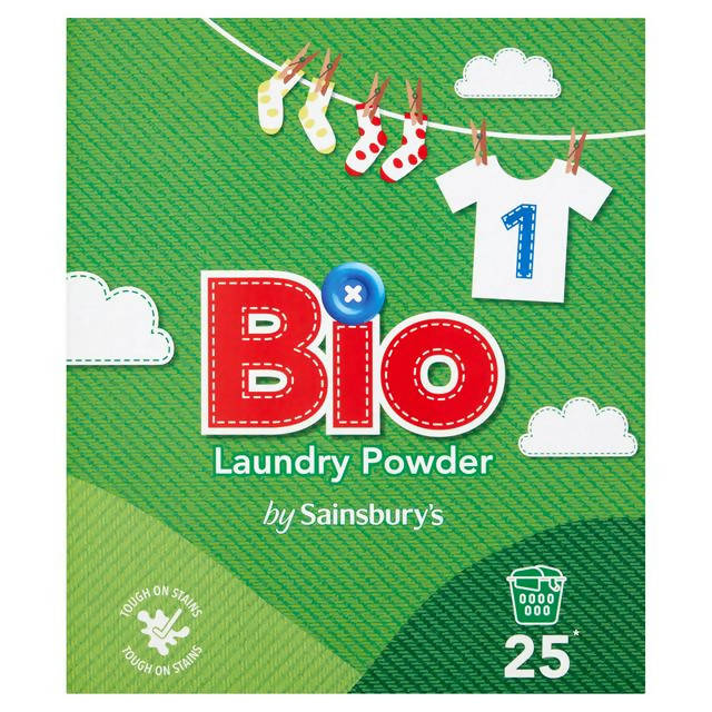 Sainsbury's Bio Laundry Powder 1.625kg (25 Washes)