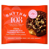 Rhythm108 Swiss Chocolate Peanut Butter Soft Baked Filled Cookie 50g gluten free Sainsburys   