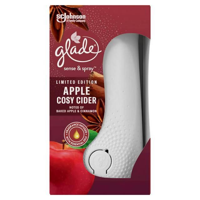 Glade Sense & Spray Apple Cosy Cider Motion Activated Autospray Diffuser 20ml