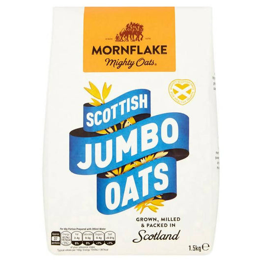 Mornflake Scottish Jumbo Porridge Oats 1.5kg Porridge & oats Sainsburys   